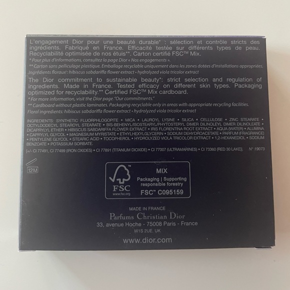 Dior Beauty Rouge Blush 621 Splendid Rose Satin 5.2g .18oz Ltd Edition Embossed - Picture 4 of 10